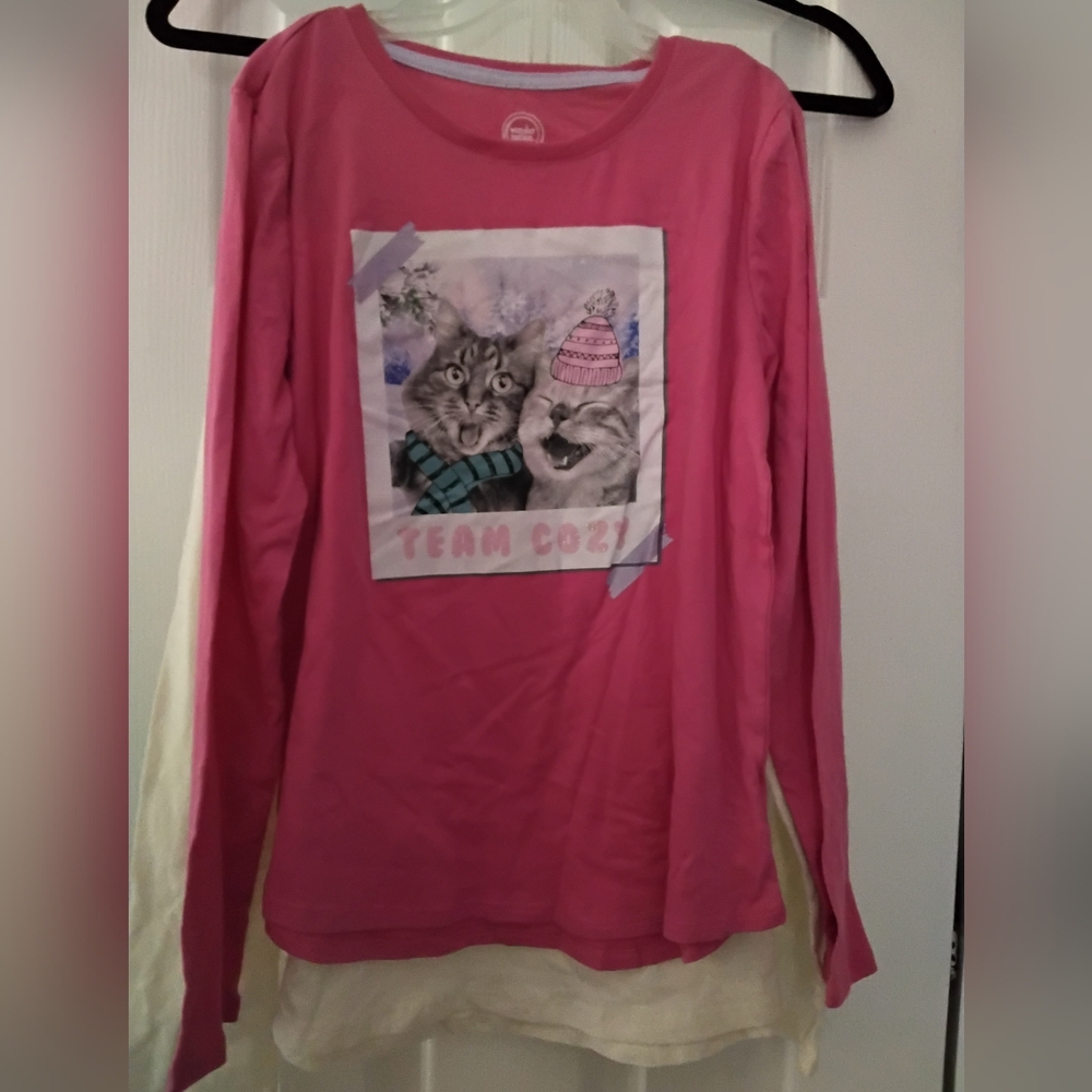 💖❤️‍🩹Wonder Nation Girls Tops Sizes Large 10-12 - sets of 2❣️💞
